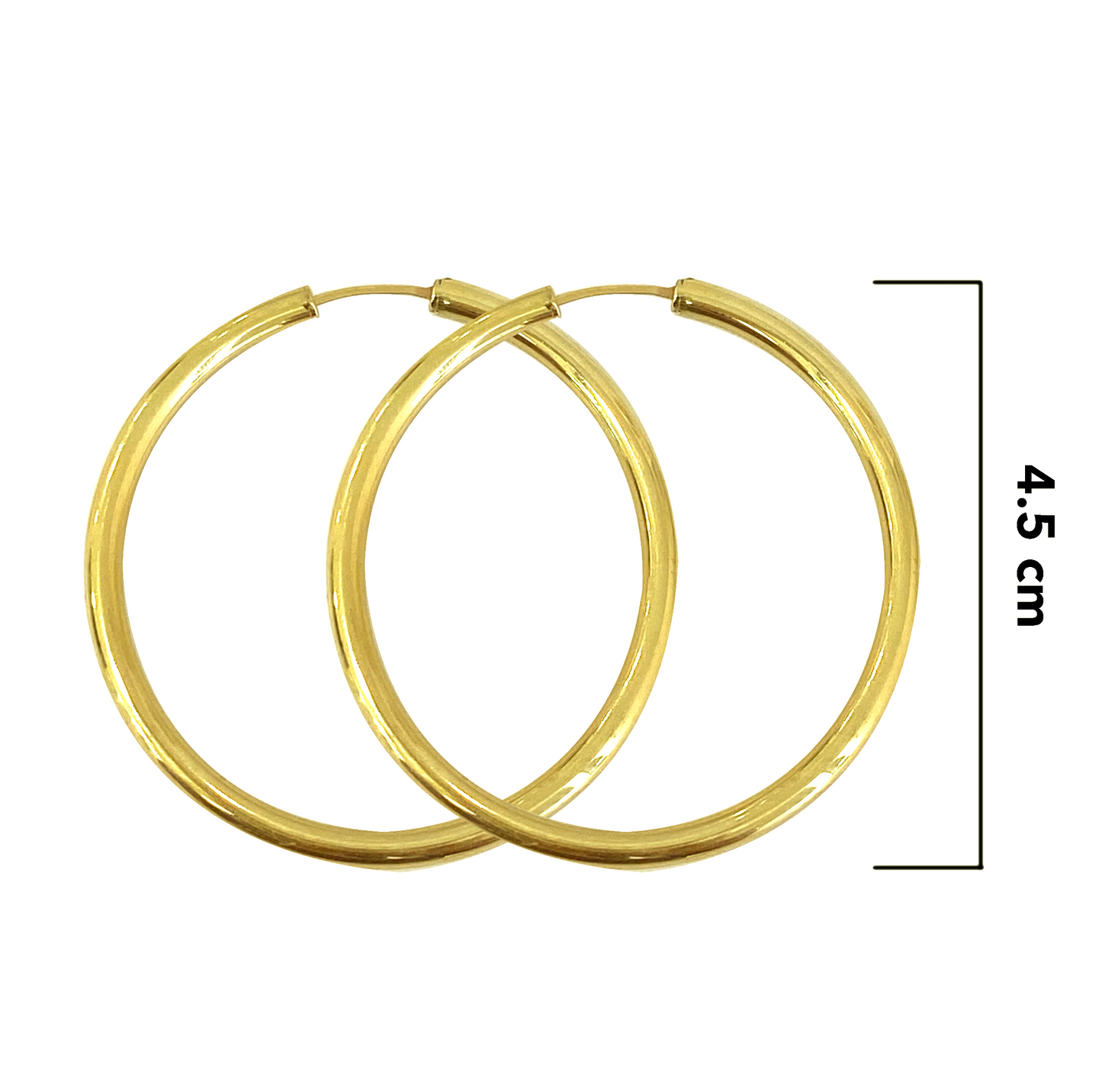 Arracadas Tubo Medianas