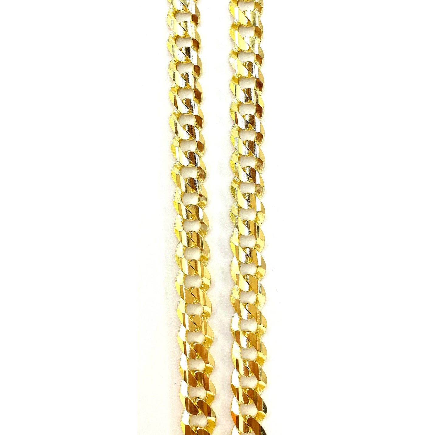 Cadena Cubana Abierta 60cm 10k