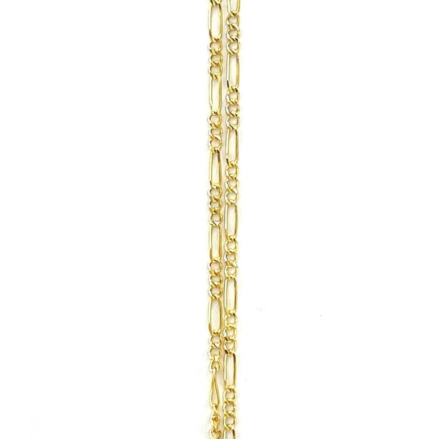 Cadena 3+1 de 35cm 14k