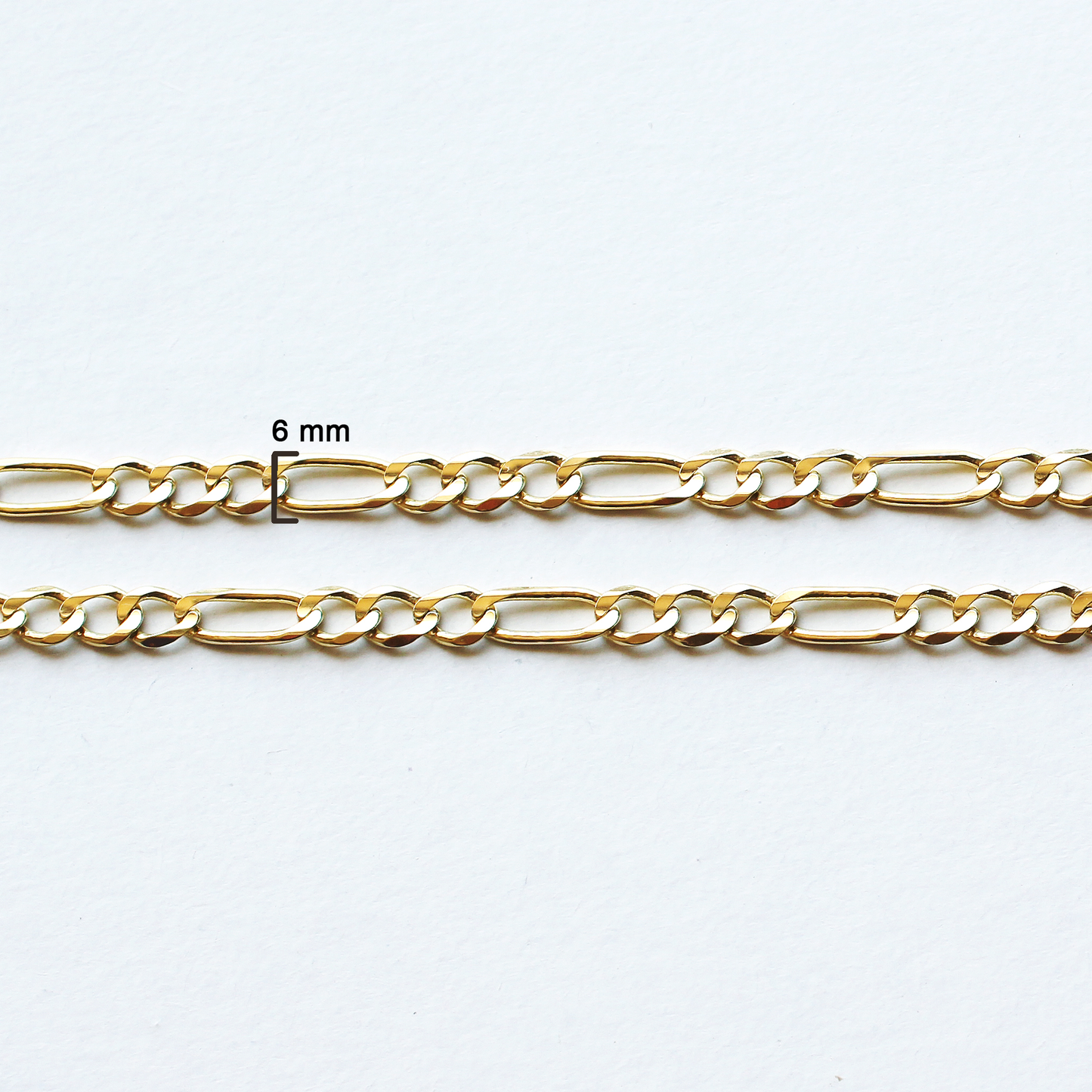 Cadena 3+1 oro de 14k