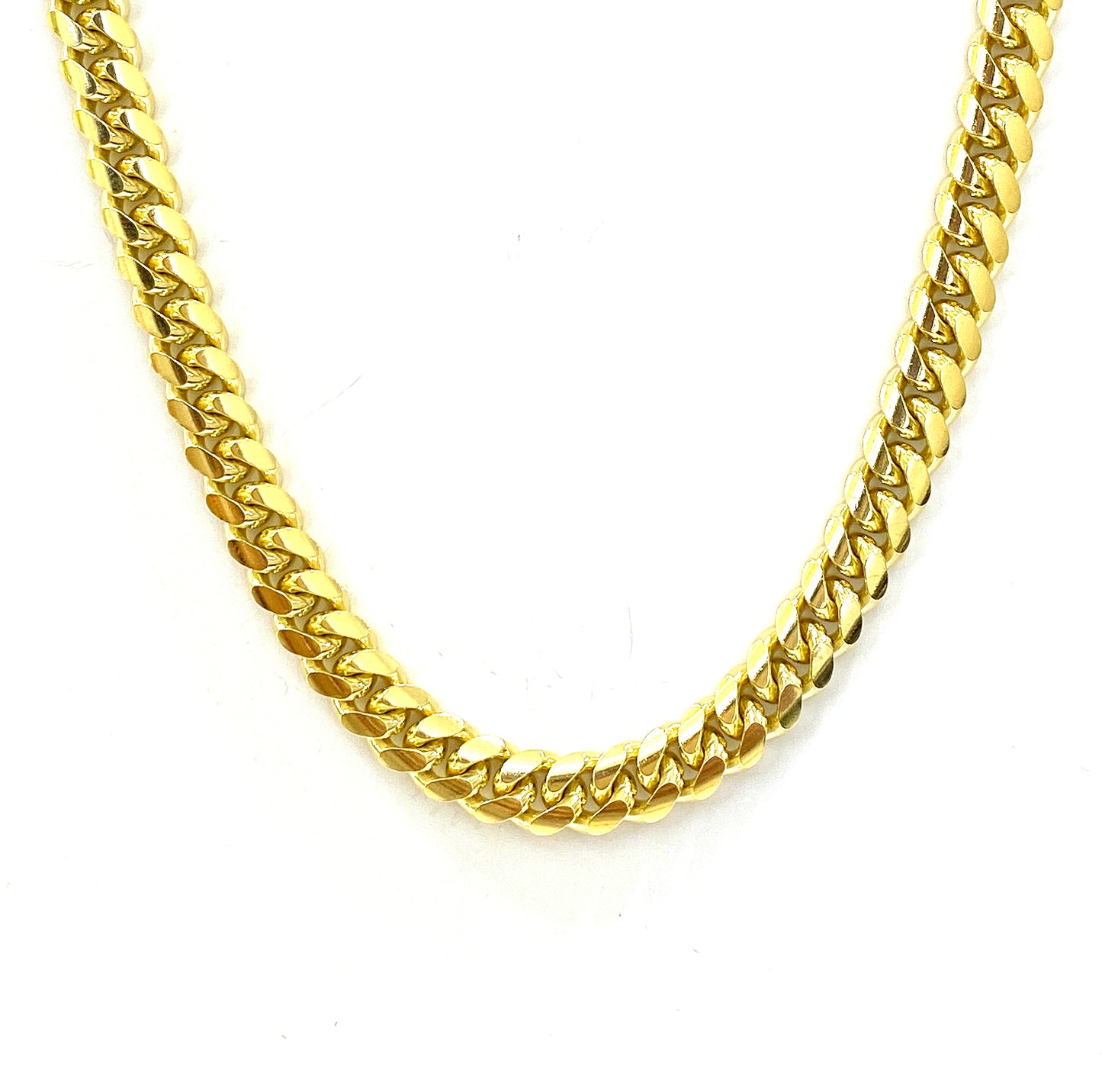 Cadena Cubana Cerrada 60cm 10k