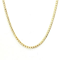 Cadena Cubana Abierta 55cm 10k