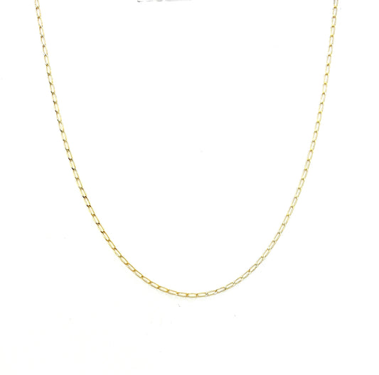 Cadena Semilla Amplia 40cm 14k