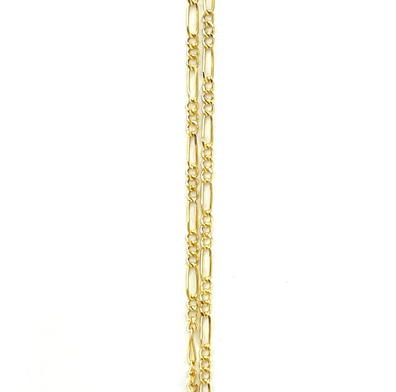 Cadena 3+1 40cm 14k