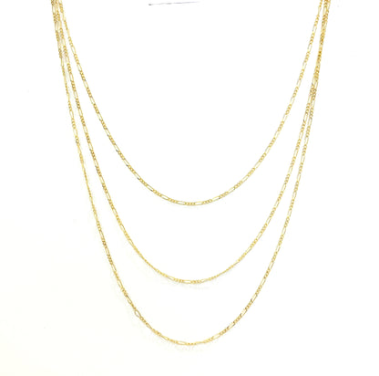 Cadena 3+1 40cm 14k