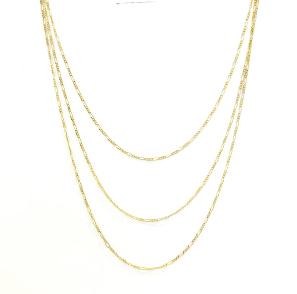 Cadena 3+1 40cm 14k