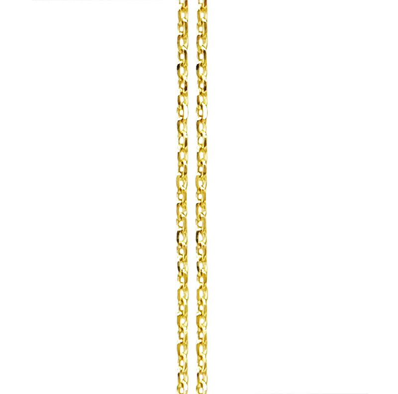 Cadena Ancla 45 cm 14k