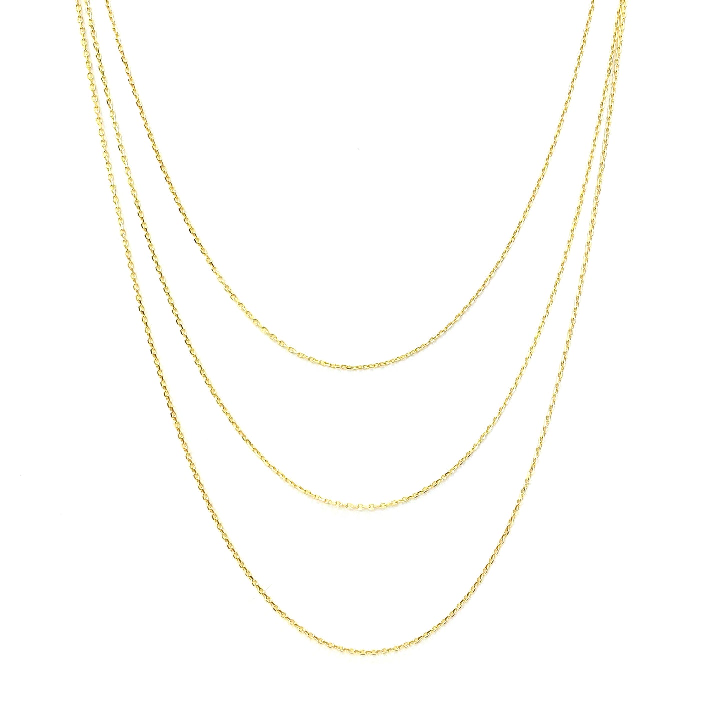 Cadena Ancla 40 cm 14k