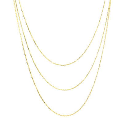 Cadena Ancla 40 cm 14k