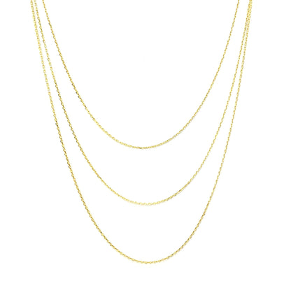 Cadena Ancla 50 cm 14k