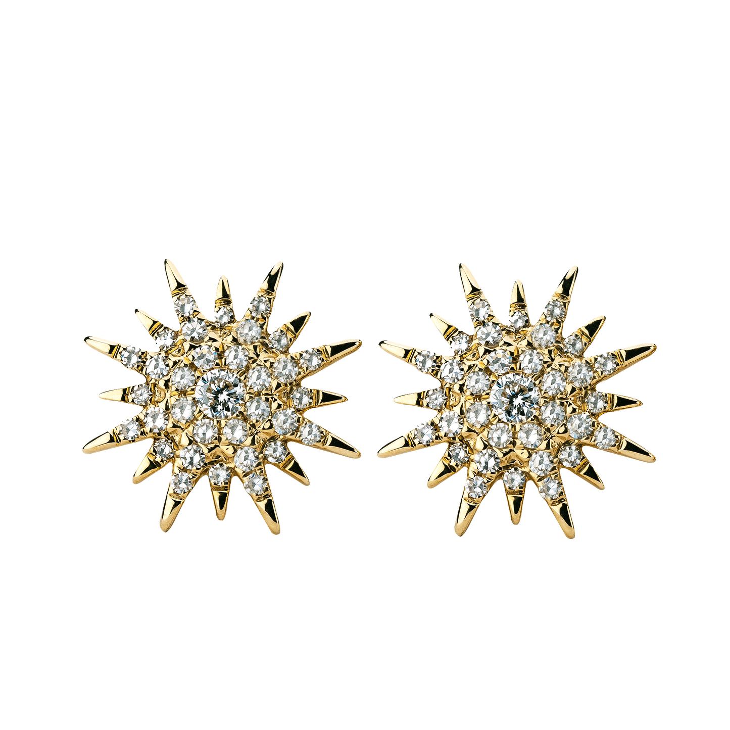 Aretes Estrella de Diamantes