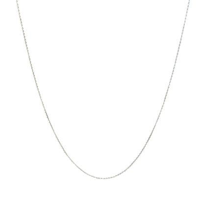 Cadena Ancla Delgada 40 cm 14k