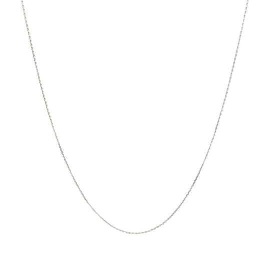 Cadena Ancla Delgada 40 cm 14k