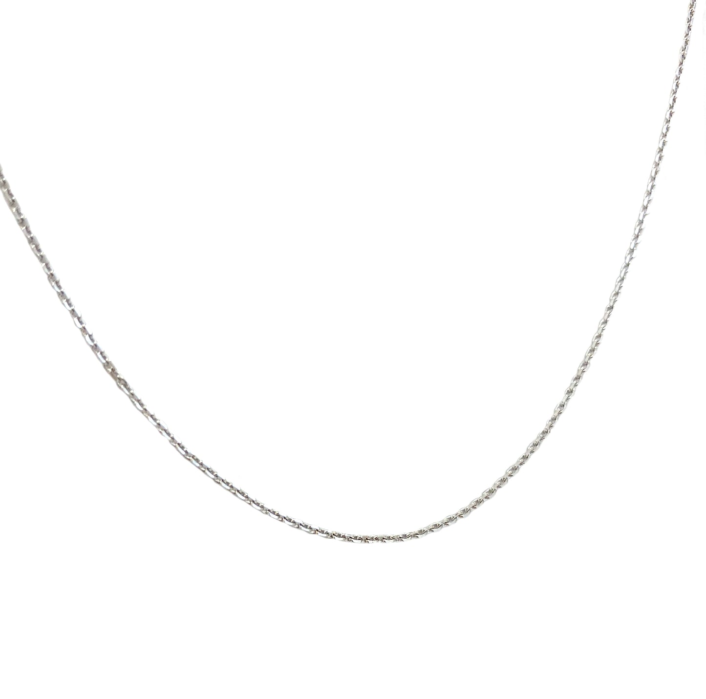 Cadena Ancla Delgada 40 cm 14k