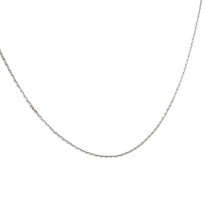 Cadena Ancla Delgada 40 cm 14k