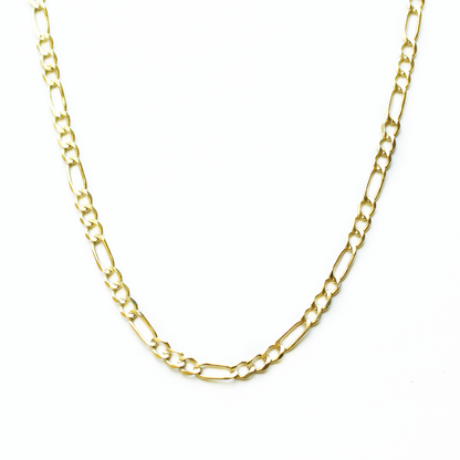 Cadena 3+1 oro de 14k