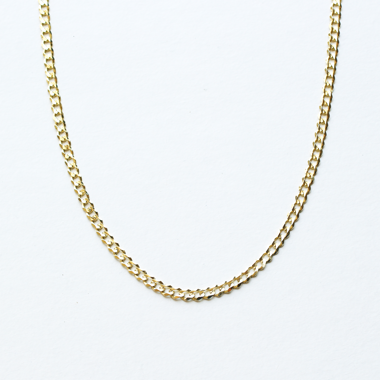 Cadena Cubana oro de 14k