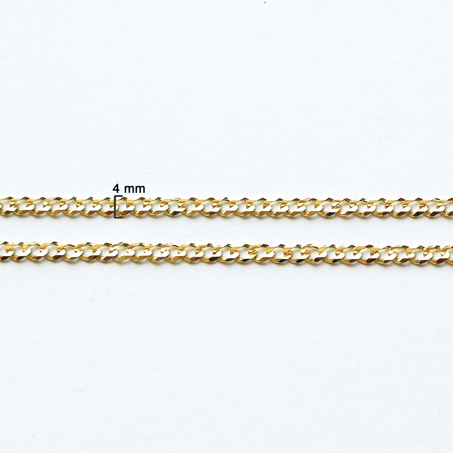Cadena Cubana oro de 14k