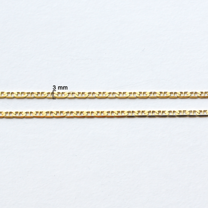 Cadena Gucy oro de 14k