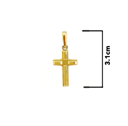 Cruz Realzado 14k