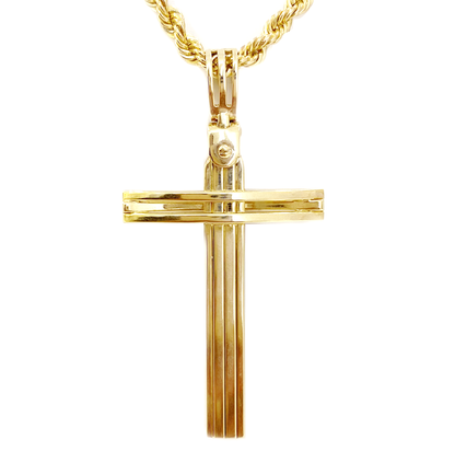 Cruz Curva Grande 14k