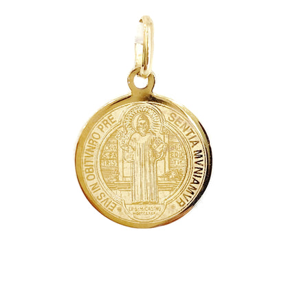 Medalla San Benito 14k