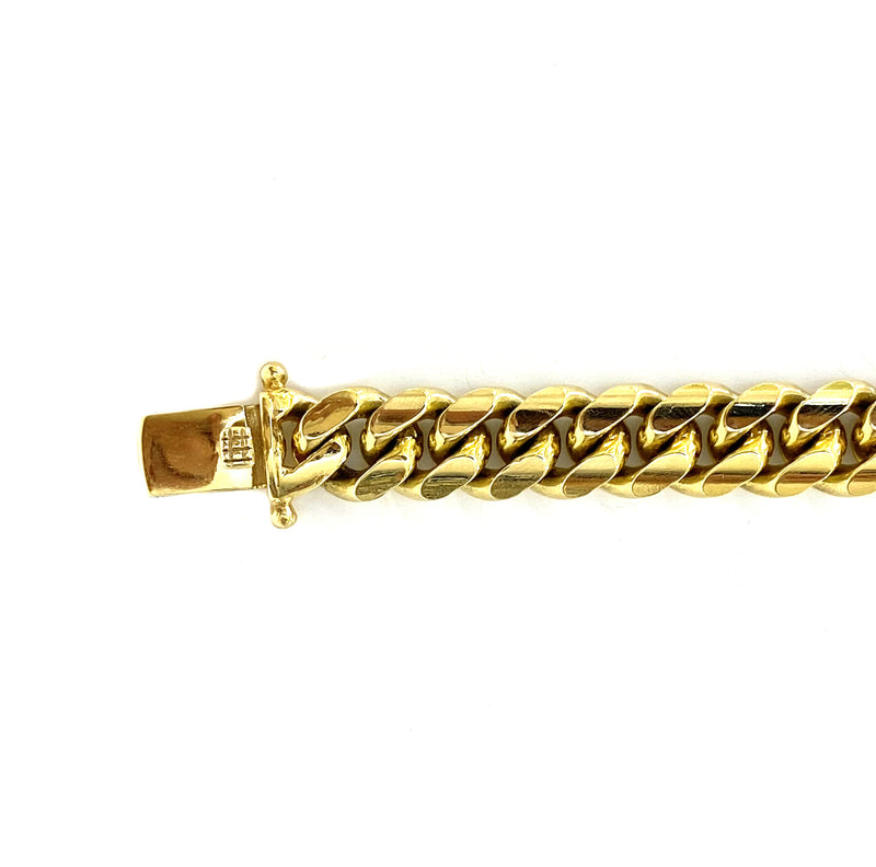 Esclava Barbada Cerrada 14k