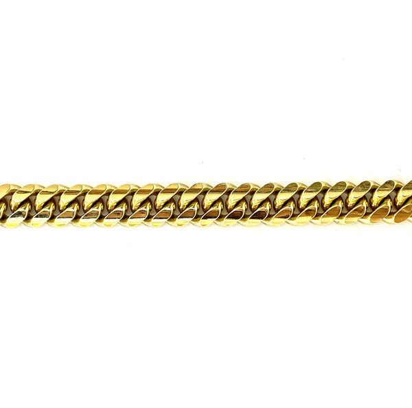 Esclava Barbada Cerrada 14k